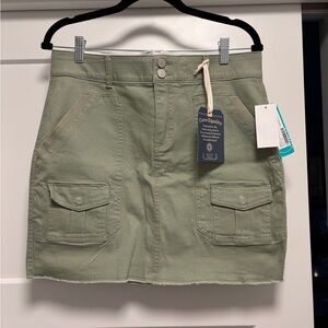 Democracy, green khaki skirt